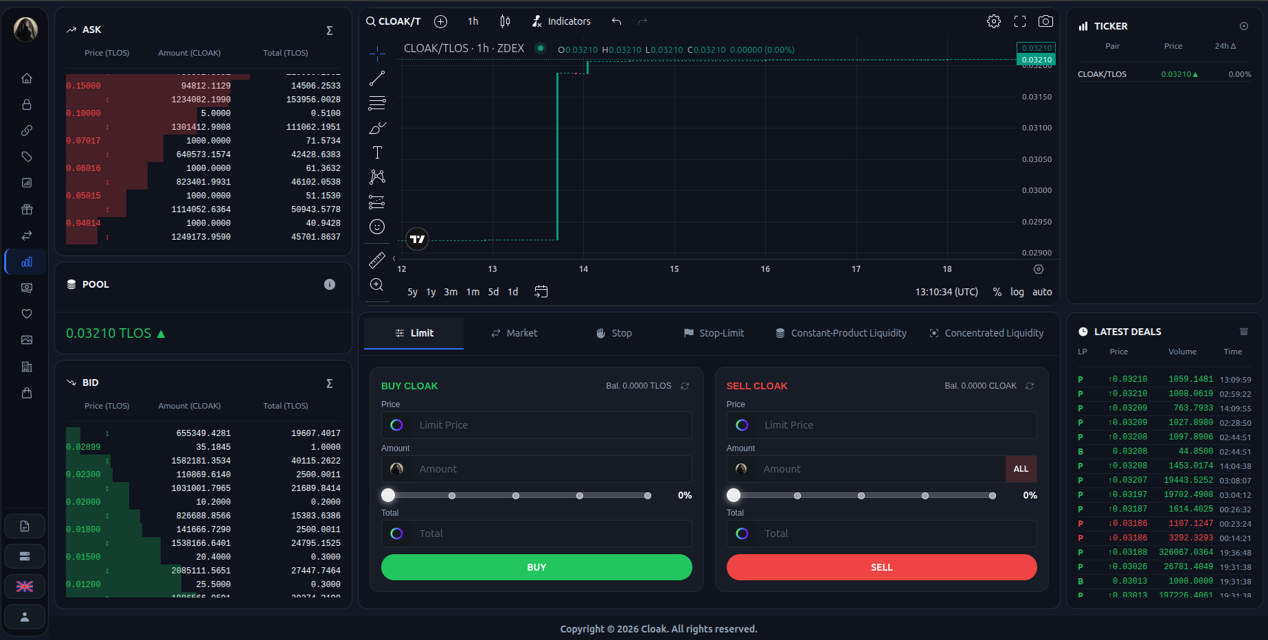CLOAK Web App - Vue 3