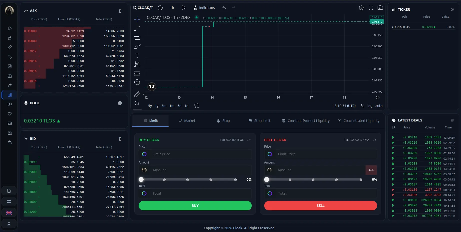 CLOAK Web App - Vue 3