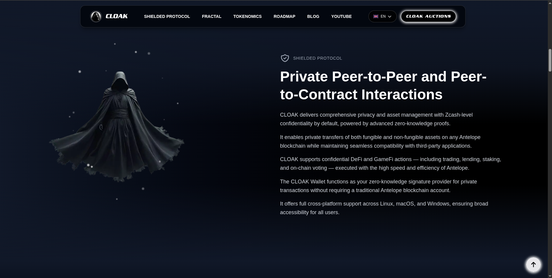 CLOAK Website - Vue 3